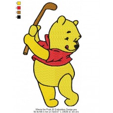 Winnie the Pooh 05 Embroidery Design